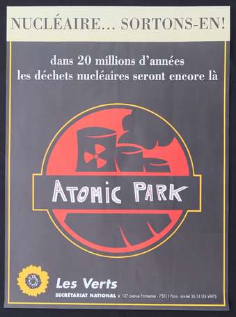 LES VERTS - ANTI-NUCLEAIRE Sortons-en ! Atomic 