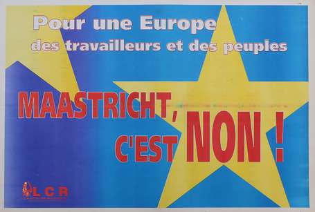 Ligue Communiste Révolutionnaire - 4 affiches - 