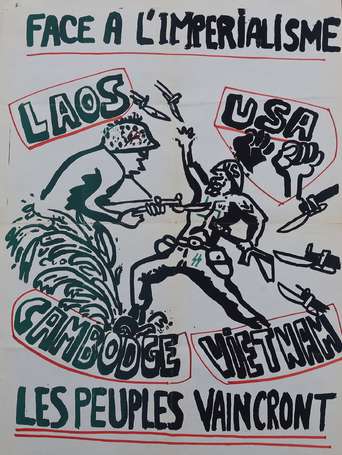 MAI 68 - Face à l'impérialisme, Laos, USA, 