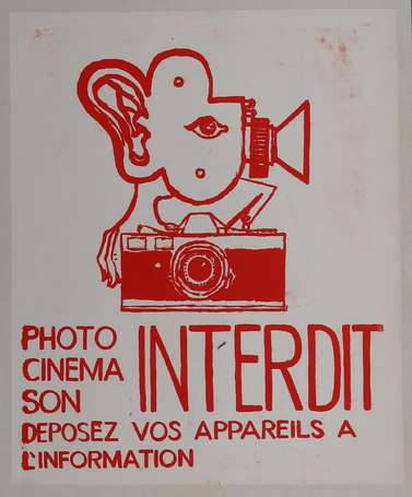 MAI 68 - Photo, cinéma, son INTERDIT. Déposez vos 