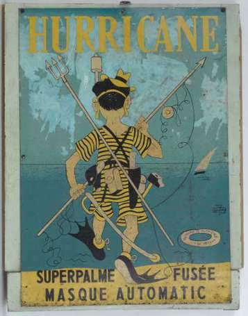 HURRICANE Superpalme Fusée Masque Automatic : Tôle