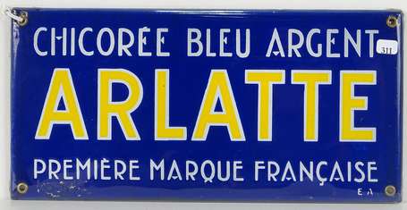 ARLATTE Chicorée Bleu Argent : Bandeau émaillé 