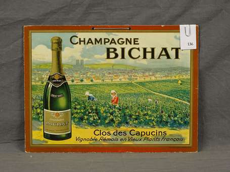 CHAMPAGNE BICHAT Clos des Capucins : Panonceau 