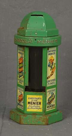 CHOCOLAT MENIER : Kiosque distributeur de 