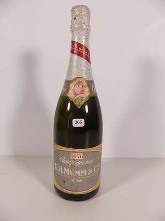 CHAMPAGNE G.H MUMM et Cie : Bouteille de Champagne