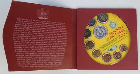 Coffret euro brillant universel San Marin 2007