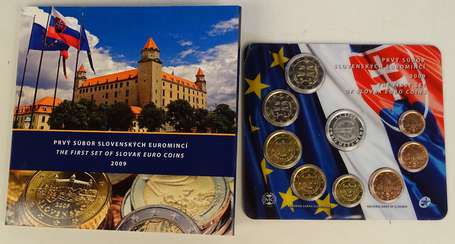 Coffret euro Slovaquie 2009 brillant universel