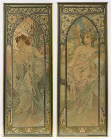 MUCHA Alfons Maria (1860-1939) - Eveil du Jour, 