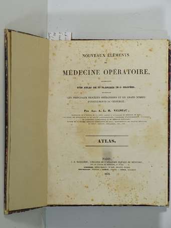 [MÉDECINE - CHIRURGIE] - VELPEAU (Alf. A. L. M.) -