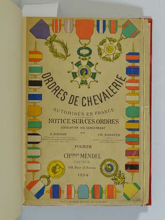 [ORDRES DE CHEVALERIE - MÉDAILLES MILITAIRES] - 