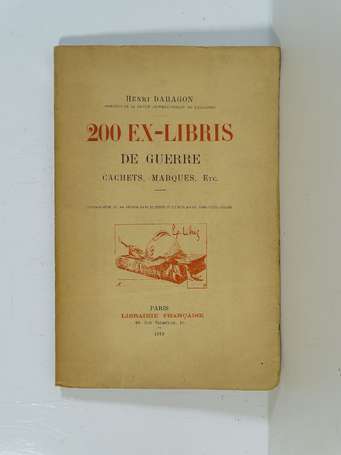 [BIBLIOPHILIE] - DARAGON (Henri) - 200 ex-libris 