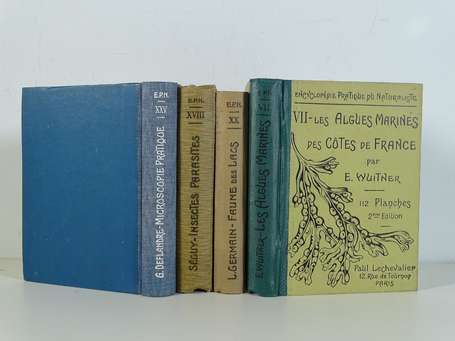 [HISTOIRE NATURELLE] - Ensemble de 4 volumes 