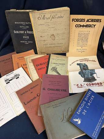 ensemble de Catalogues publicitaires anciens 