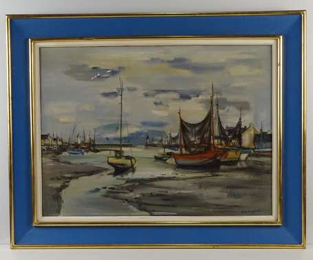 CRAMOYSAN Marcel (1915-2007), Finistère, Port de 