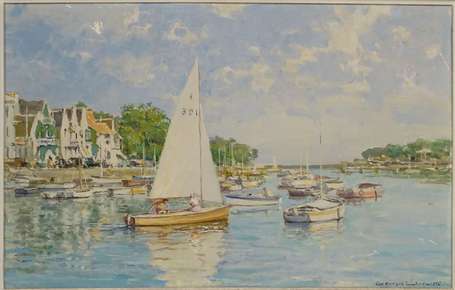 LHERMITTE Georges (1882-1967) - Le Port du 