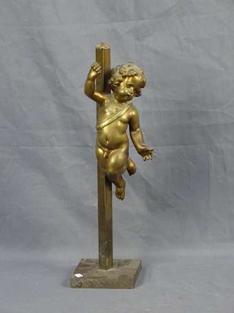 Putti sujet en bronze