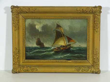 KUWASSEG Charles Euphrasie (1838-1904) - Bateau de