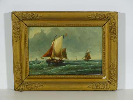 KUWASSEG Charles Euphrasie (1838-1904) - Bateau de