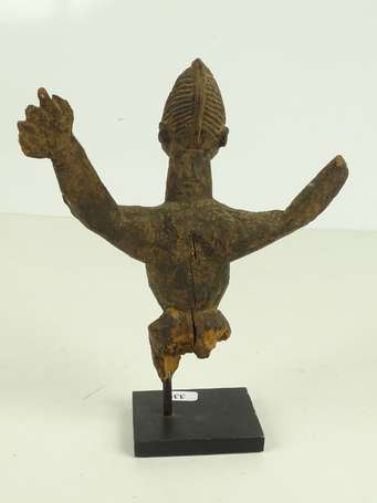 Ancienne statuette votive en bois dur 'Bateba' 