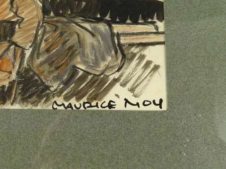 MOY Maurice (1883-1945) - Marins. Aquarelle, 