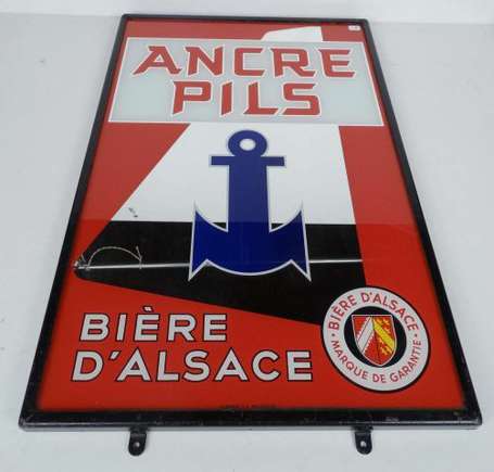 ANCRE PILS / Bière d'Alsace : Miroir publicitaire,