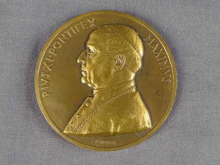 Médaille de table - Pape PIE XI  très  bel état  -
