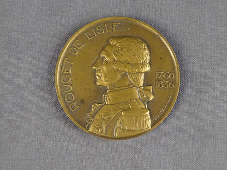 Médaille de table - Rouget de LISLE  - 1760-1836  