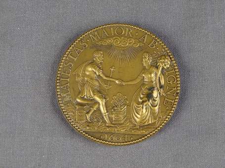 Médaille de table - Henricvs IIII  DG FANCORVM 