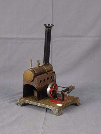 Machine à vapeur, avec bruleur, embase 12x16,5 cm,