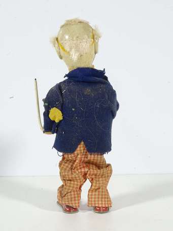 Clown - jouet mécanique japonais - 22 cm 