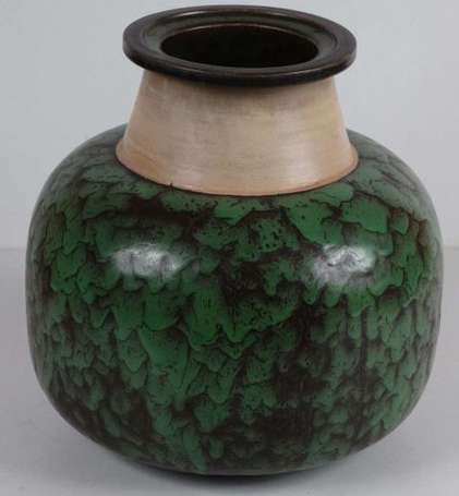 Lourioux Louis 1874-1930 Important vase sphérique 