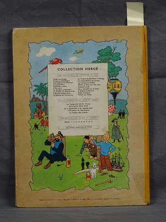 Hergé : Tintin ; Le Lotus bleu en réédition de 