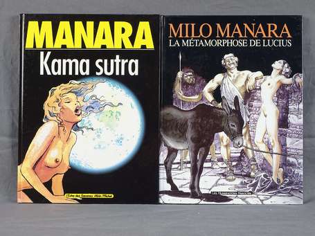 Manara : Kama Sutra en 2e édition de 1998 et La 