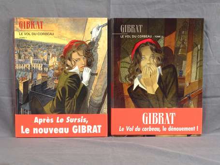 Gibrat : Le Vol du corbeau 1 et 2 en éditions 