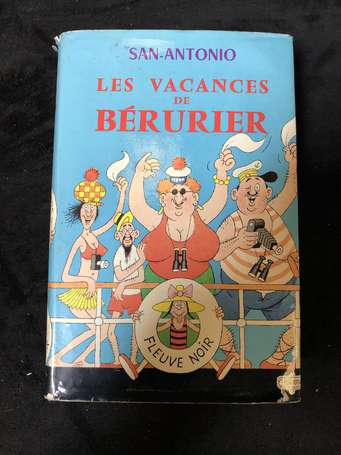 San Antonio - les vacances de Bérurier - illustré 