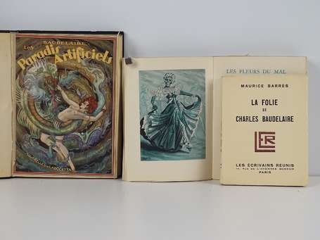 [Ensemble de 3 volumes :] BAUDELAIRE (Charles) - 