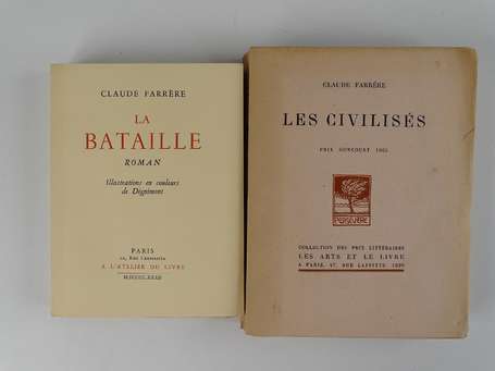 FARRÈRE (Claude) - [Ensemble de 2 volumes :] Les 