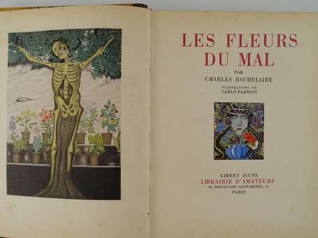 BAUDELAIRE (Charles) - Les Fleurs du mal - Paris ;