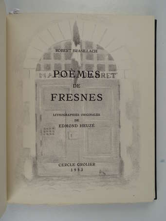 BRASILLACH (Robert) - Poèmes de Fresnes - Sans 