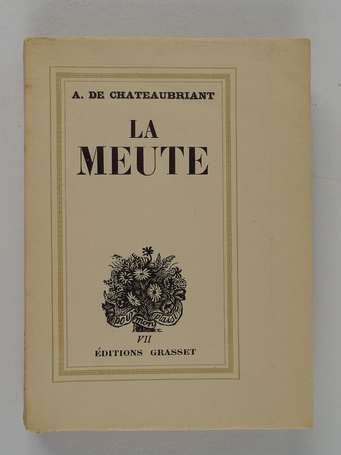 CHATEAUBRIANT (Alphonse de) - La meute - Paris ; 
