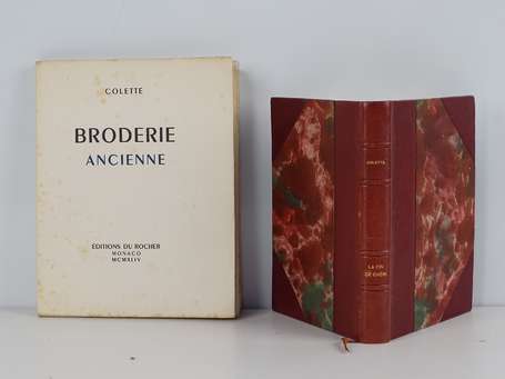 COLETTE - [Ensemble de 2 volumes :] Broderie 