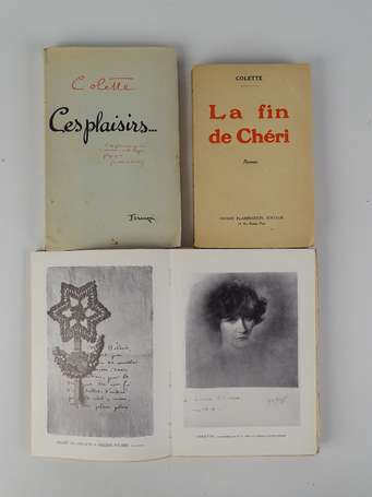 COLETTE - [Ensemble de 3 volumes :] Ces plaisirs… 