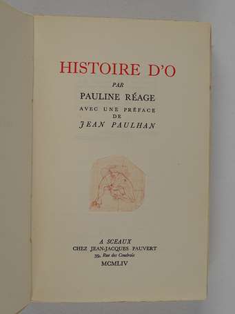 [EROTICA] - RÉAGE (Pauline) [pseudonyme de AUBRY 