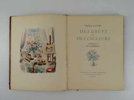 GUITRY (Sacha) - Des goûts et des couleurs - 