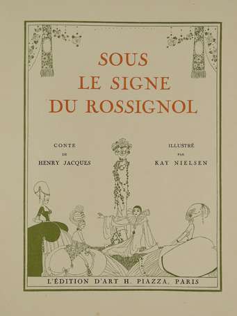 JACQUES (Henry) - Sous le signe du rossignol - 