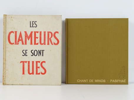 [LIVRE D'ARTISTE] - [Ensemble de 2 volumes :] 