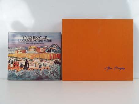 [LIVRE D'ARTISTE] - BRAYER (Yves) - La Grèce, 