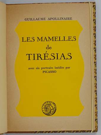 [SURRÉALISME] - APOLLINAIRE (Guillaume) - Les 