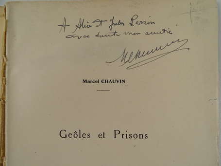 CHAUVIN (Marcel) - Geôles et prisons de Nantes - 