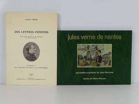 [VERNE (Jules)] [Ensemble de 2 volumes :] VERNE 